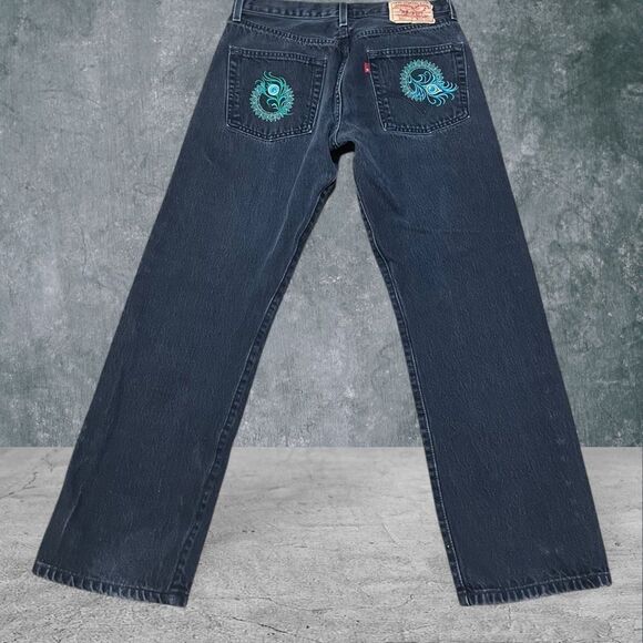 Vintage Levi's 501xx 32x30 Denim Jeans - Picture 2 of 9